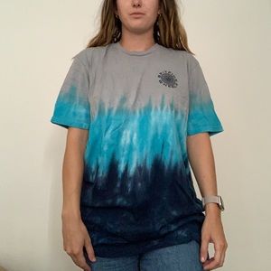Tie dye Spitfire Wheels tee